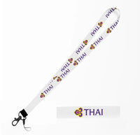 Thumbnail for Thai Airways lanyard - white