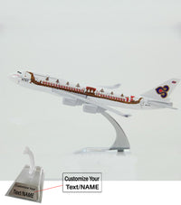 Thumbnail for Thailand Dragon Boat Boeing 747 Airplane Model (16CM)