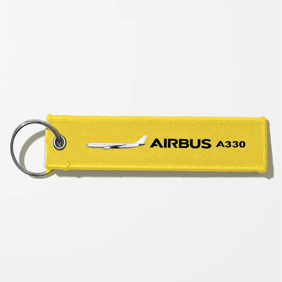 The Airbus A330 Key Chains - Yellow