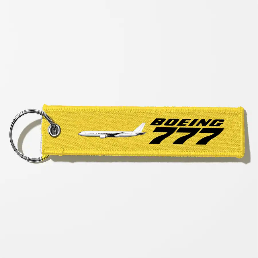 The Boeing 777 Key Chains - Yellow