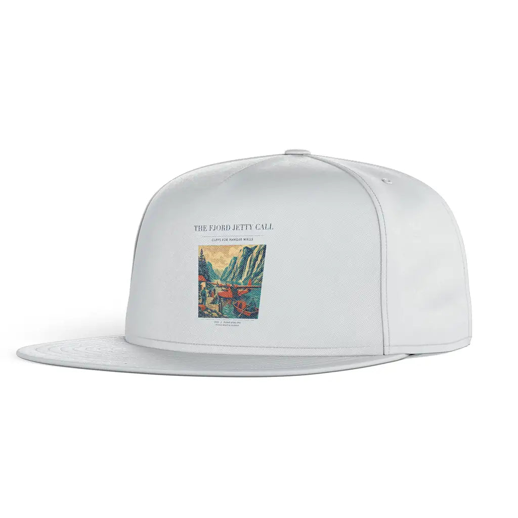 The Fjord Jetty Call snapback - white