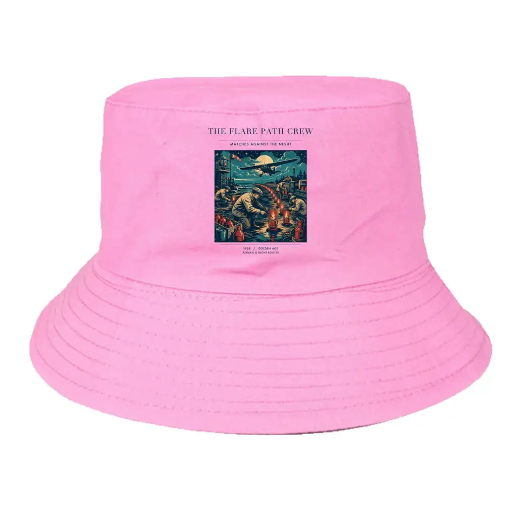 The Flare Path Crew summer hat - light pink