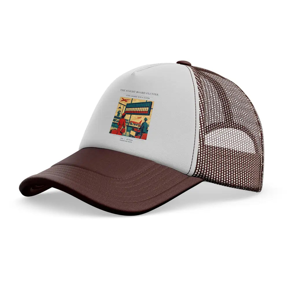 The Flight Board Flutter trucker cap - brown
