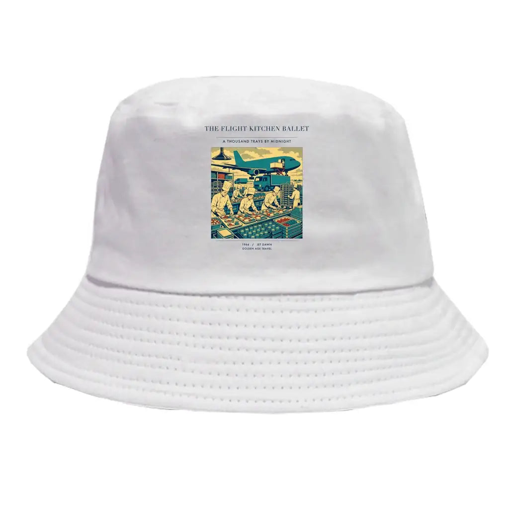 The Flight Kitchen Ballet summer hat - white