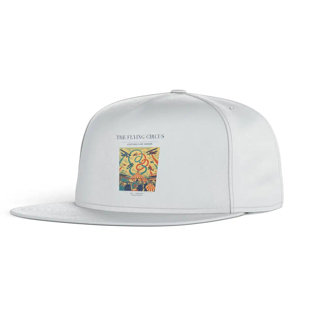 The Flying Circus snapback - white