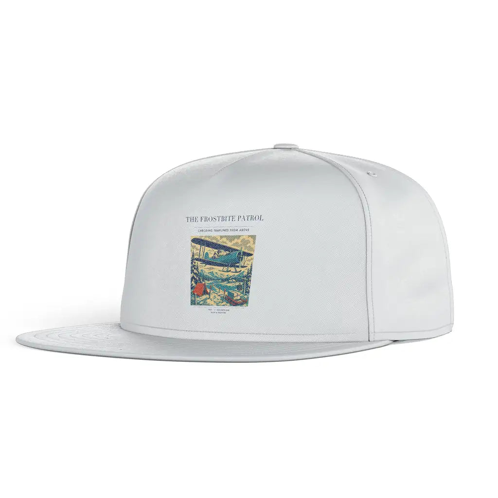 The Frostbite Patrol snapback - white