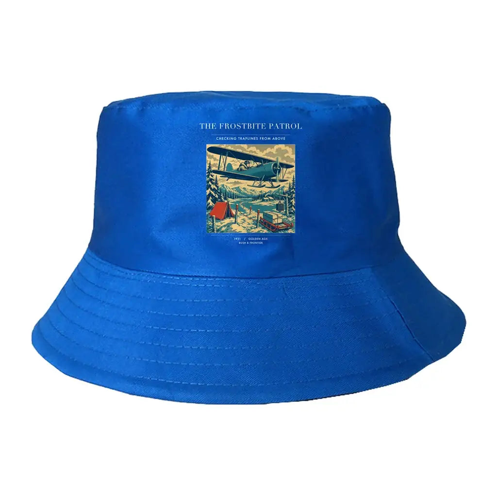 The Frostbite Patrol summer hat - blue