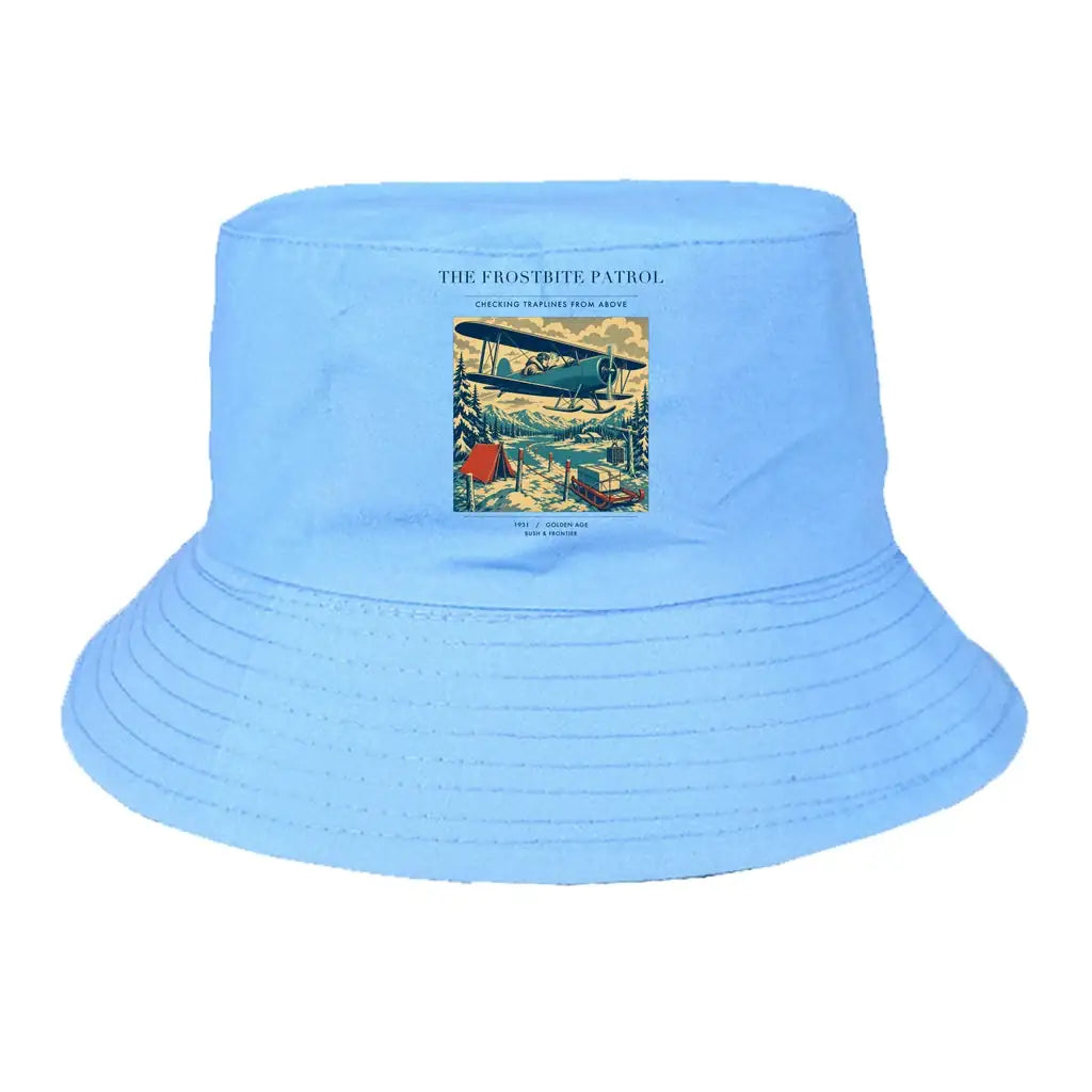 The Frostbite Patrol summer hat - light blue