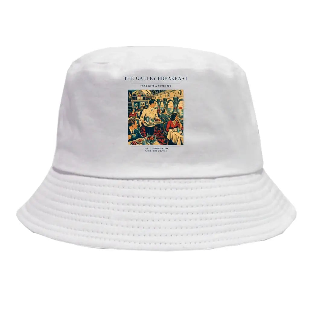 The Galley Breakfast summer hat - white
