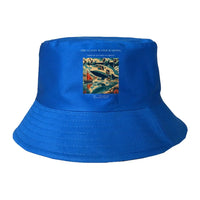 Thumbnail for The Glassy Water Warning summer hat - blue