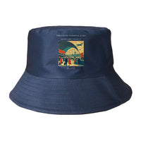 Thumbnail for The Grand Terminal Echo summer hat - dark blue