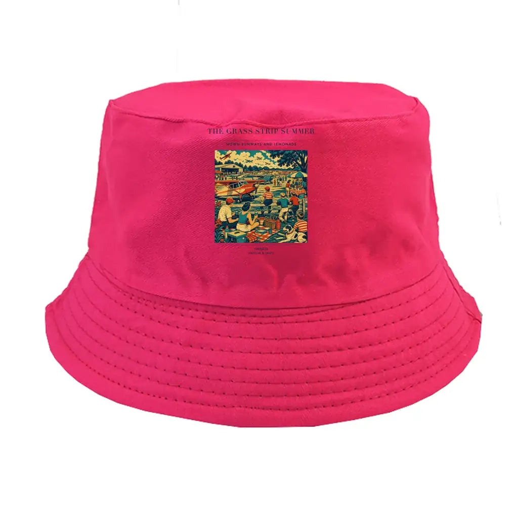 The Grass Strip Summer summer hat - pink