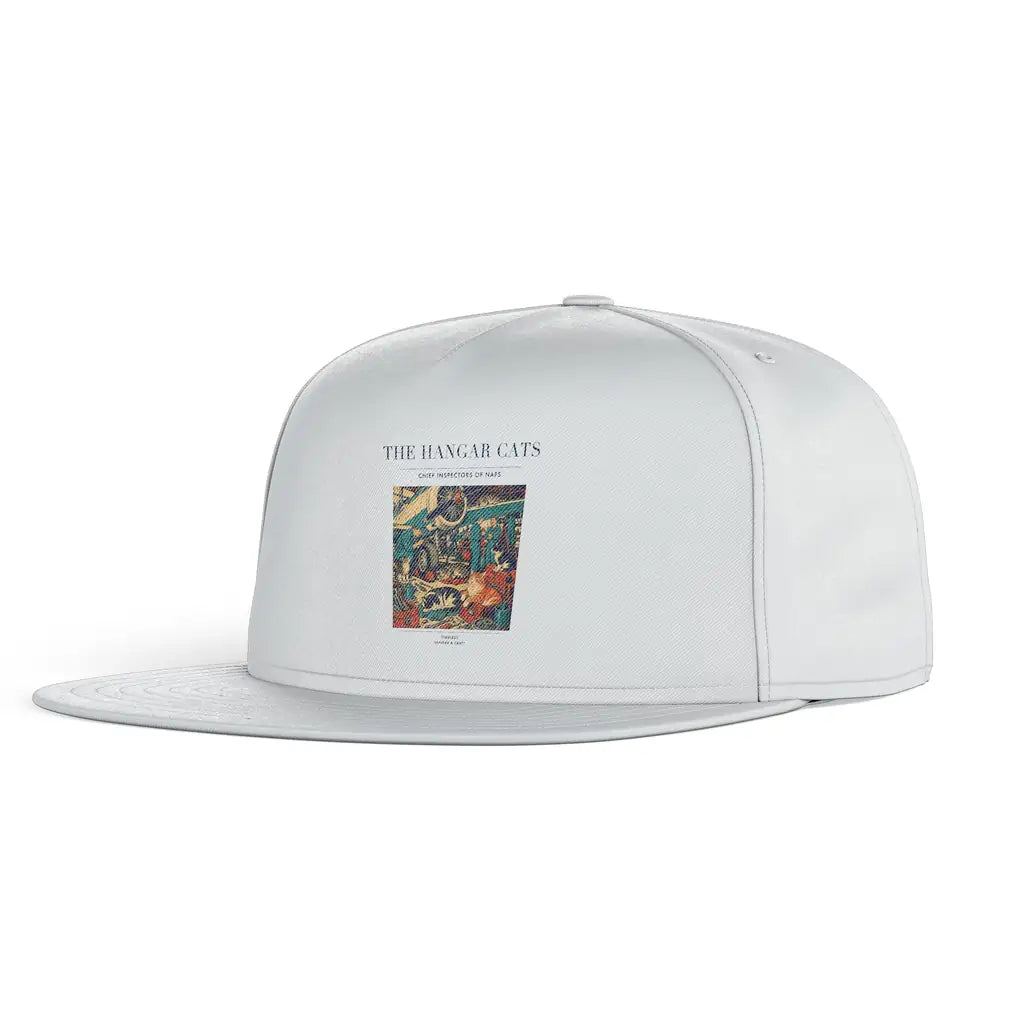 The Hangar Cats snapback - white