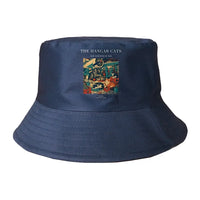 Thumbnail for The Hangar Cats summer hat - dark blue