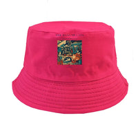 Thumbnail for The Hangar Cats summer hat - pink