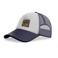 Thumbnail for The Hangar Cats trucker cap - dark blue