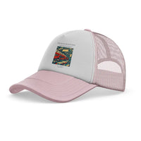 Thumbnail for The Hangar Rafters trucker cap - light pink