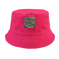 Thumbnail for The Heliport Downtown summer hat - pink