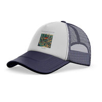 Thumbnail for The Heliport Downtown trucker cap - dark blue