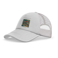 Thumbnail for The Heliport Downtown trucker cap - white