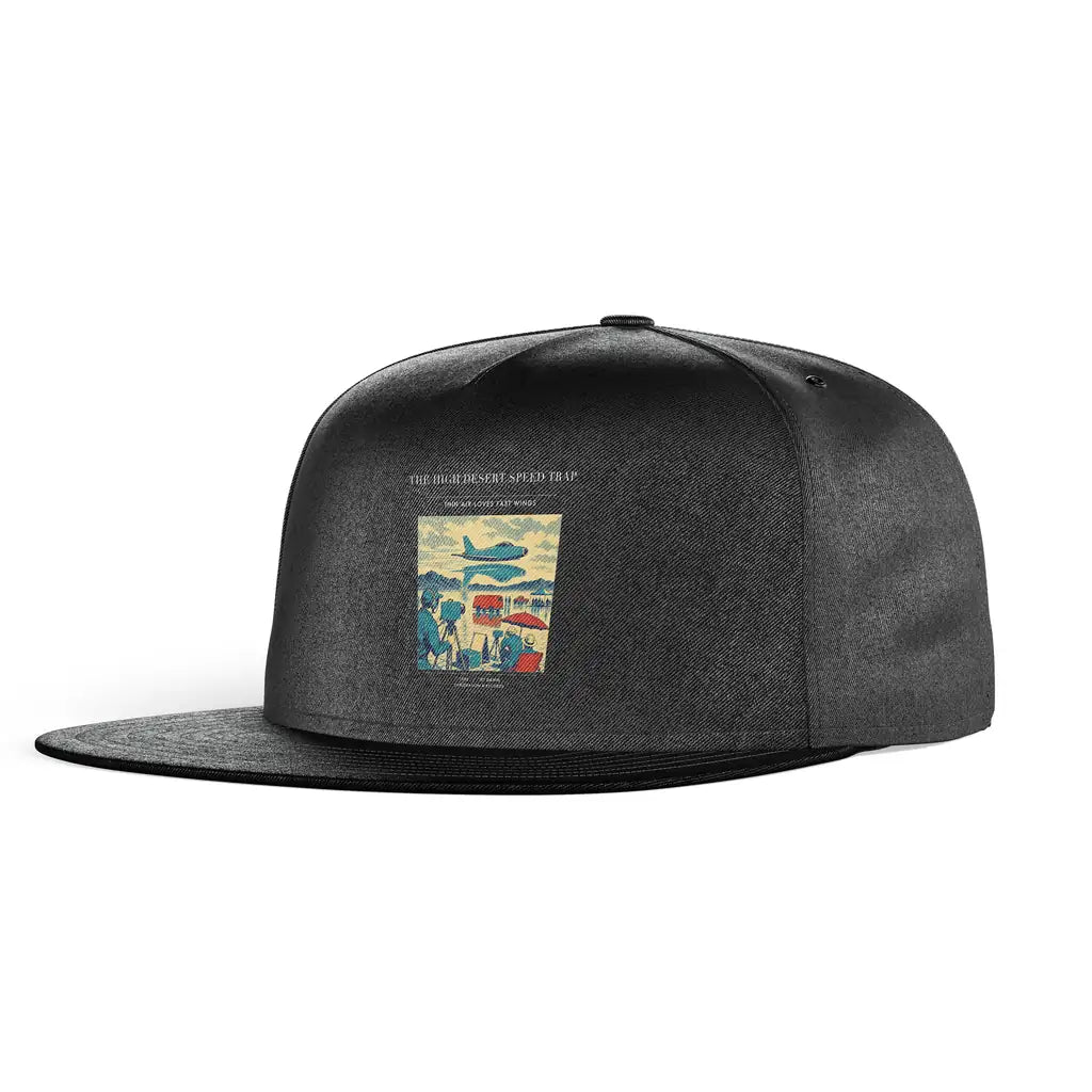 The High Desert Speed Trap snapback - black