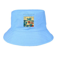 Thumbnail for The High Desert Speed Trap summer hat - light blue