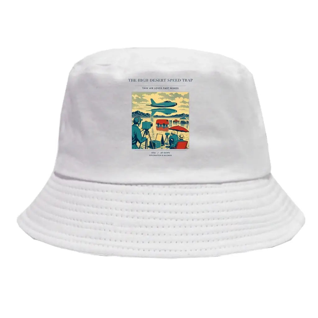 The High Desert Speed Trap summer hat - white