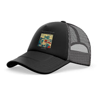 Thumbnail for The High Desert Speed Trap trucker cap - full black