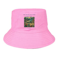 Thumbnail for The Highland Strip summer hat - light pink