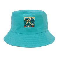 Thumbnail for The Honeymoon Tickets summer hat - green