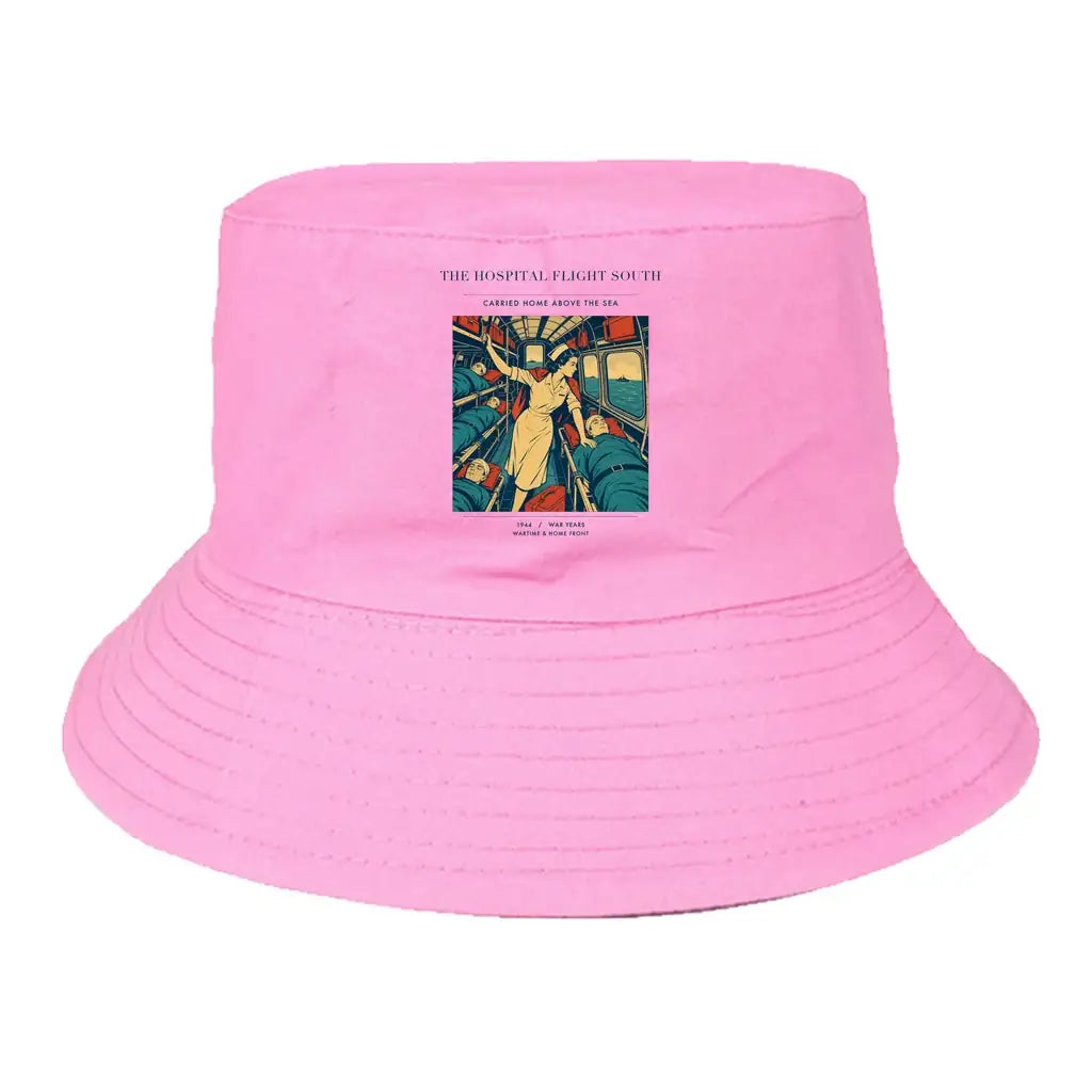 The Hospital Flight South summer hat - light pink