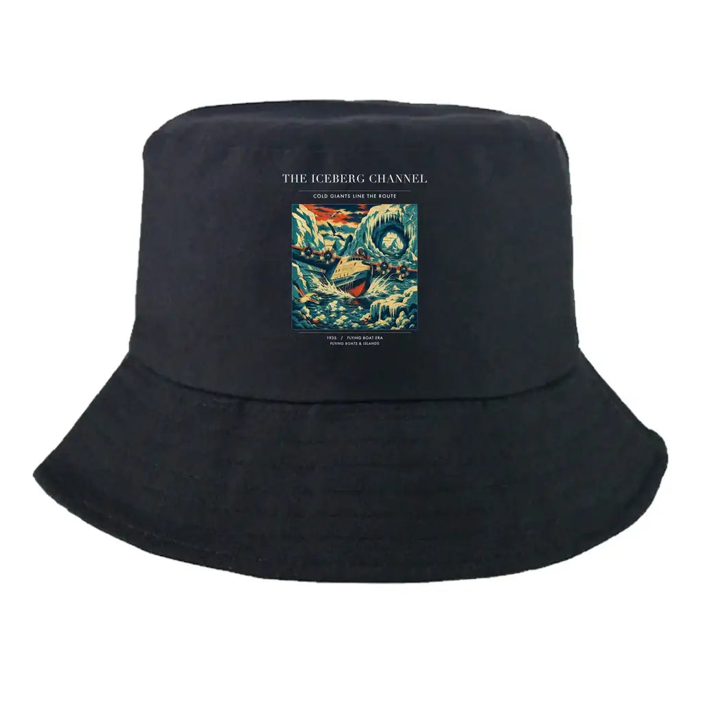 The Iceberg Channel summer hat - black