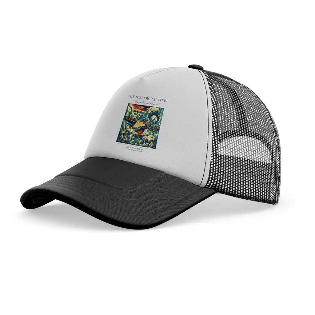 The Iceberg Channel trucker cap - black