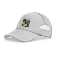 Thumbnail for The Island Hop Survey trucker cap - white