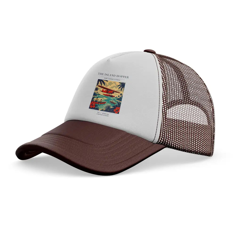 The Island Hopper trucker cap - brown
