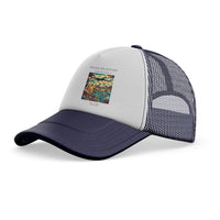 Thumbnail for The Island Jetport trucker cap - dark blue