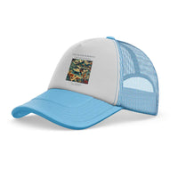 Thumbnail for The Island Mailboat trucker cap - light blue