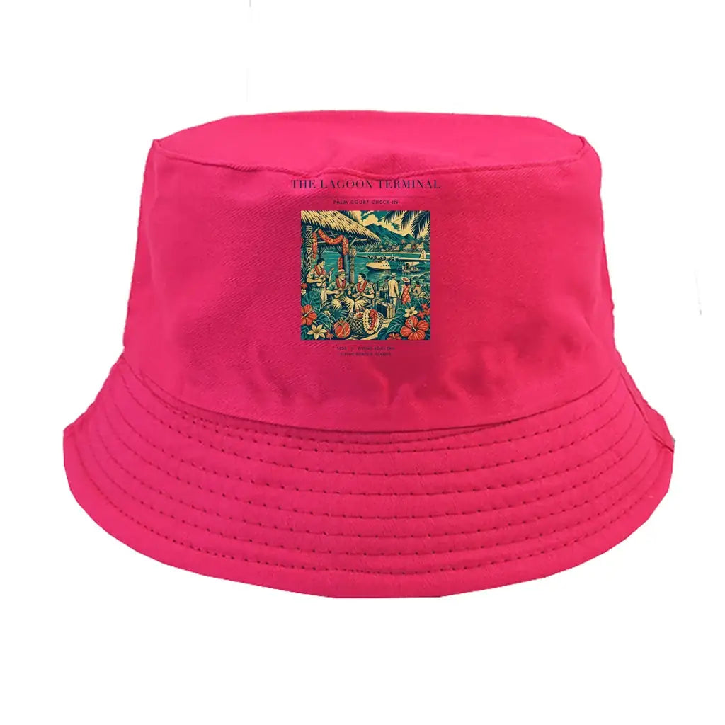 The Lagoon Terminal summer hat - pink