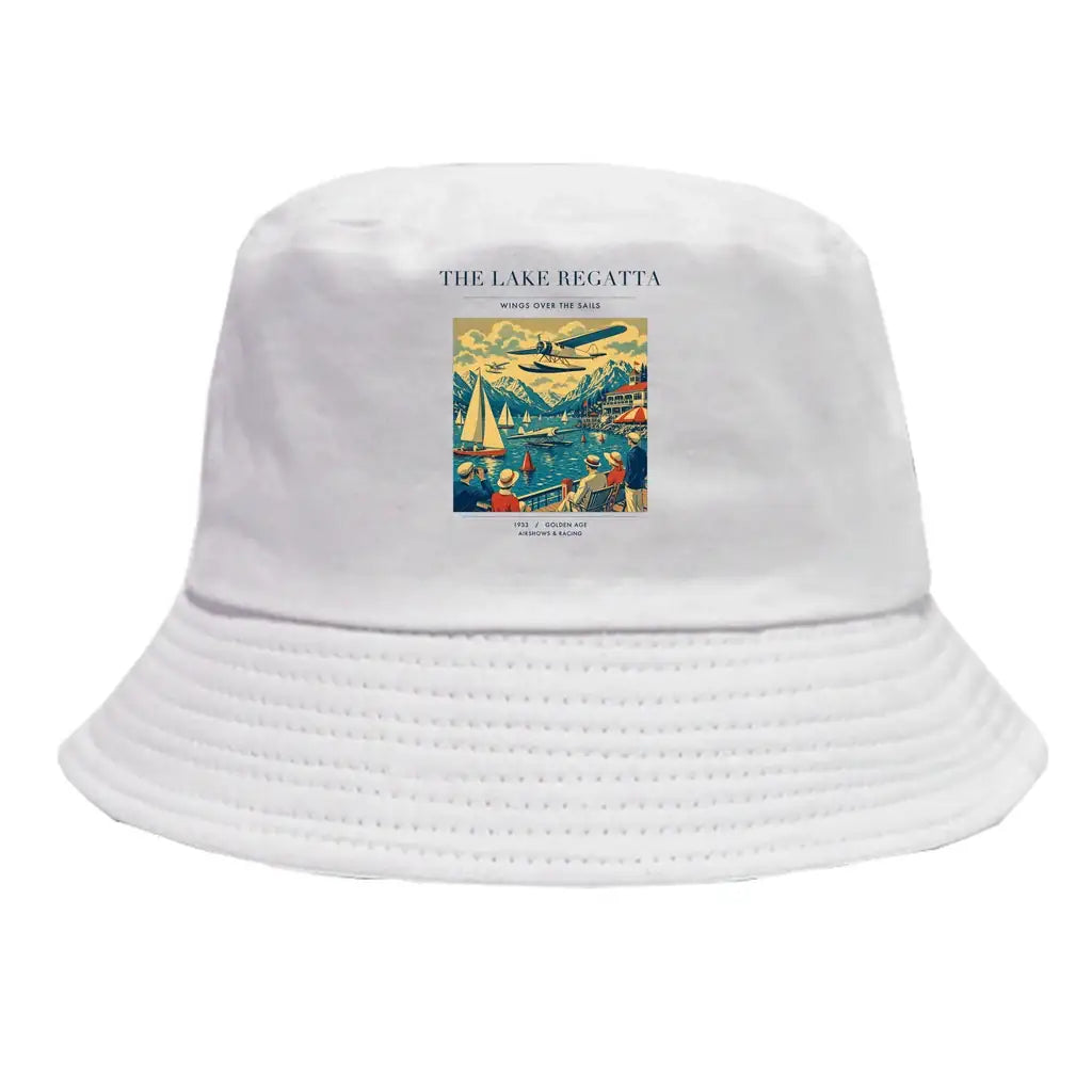 The Lake Regatta summer hat - white
