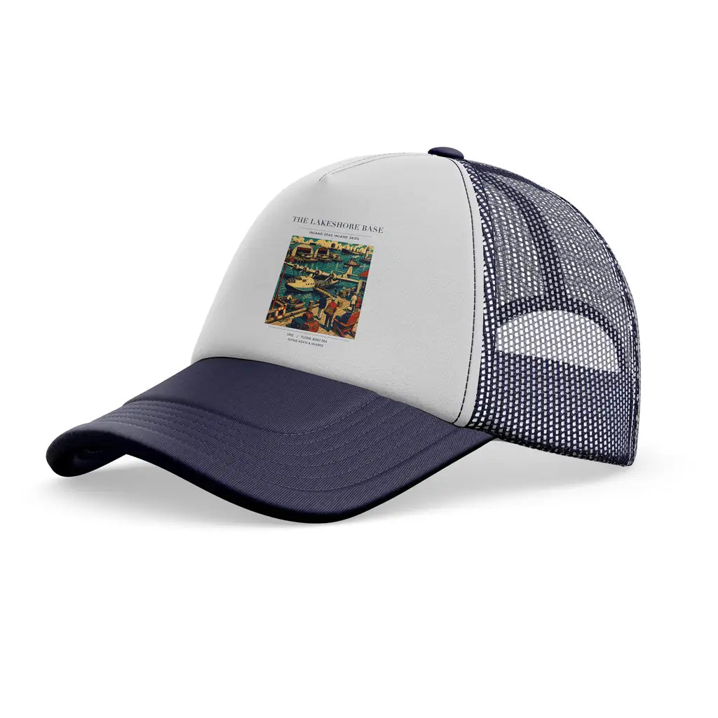 The Lakeshore Base trucker cap - dark blue