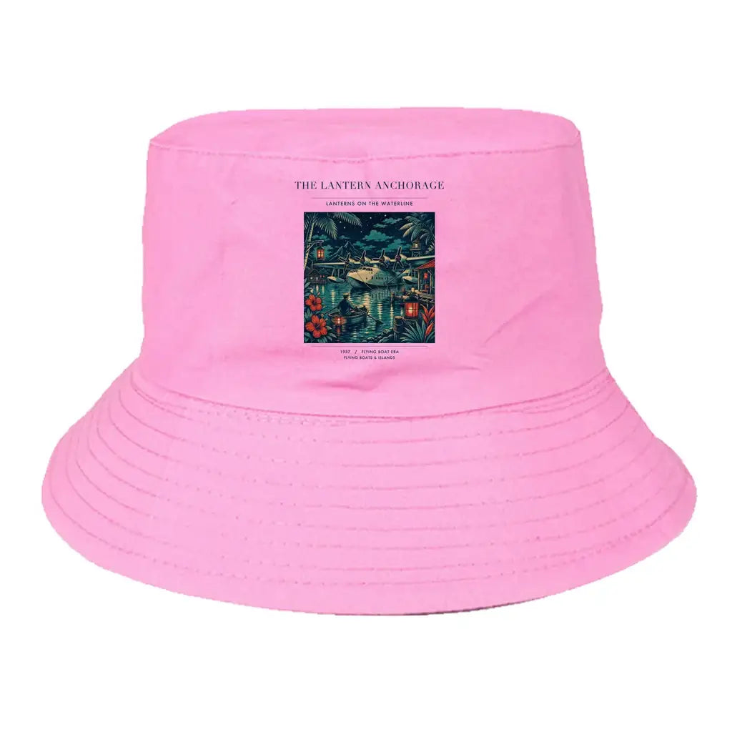 The Lantern Anchorage summer hat - light pink