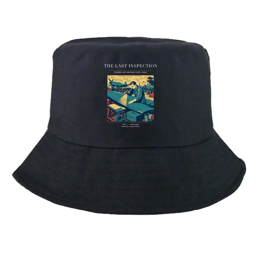 The Last Inspection summer hat - black