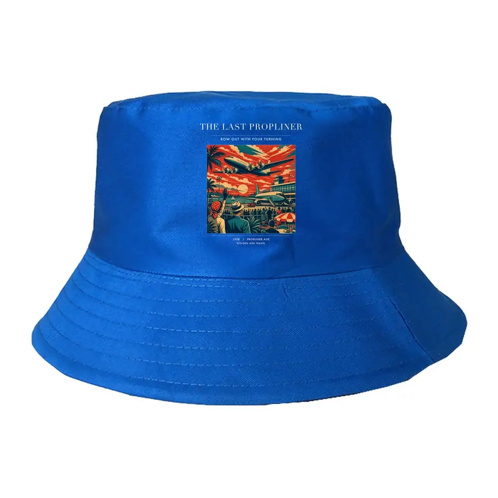 The Last Propliner summer hat - blue
