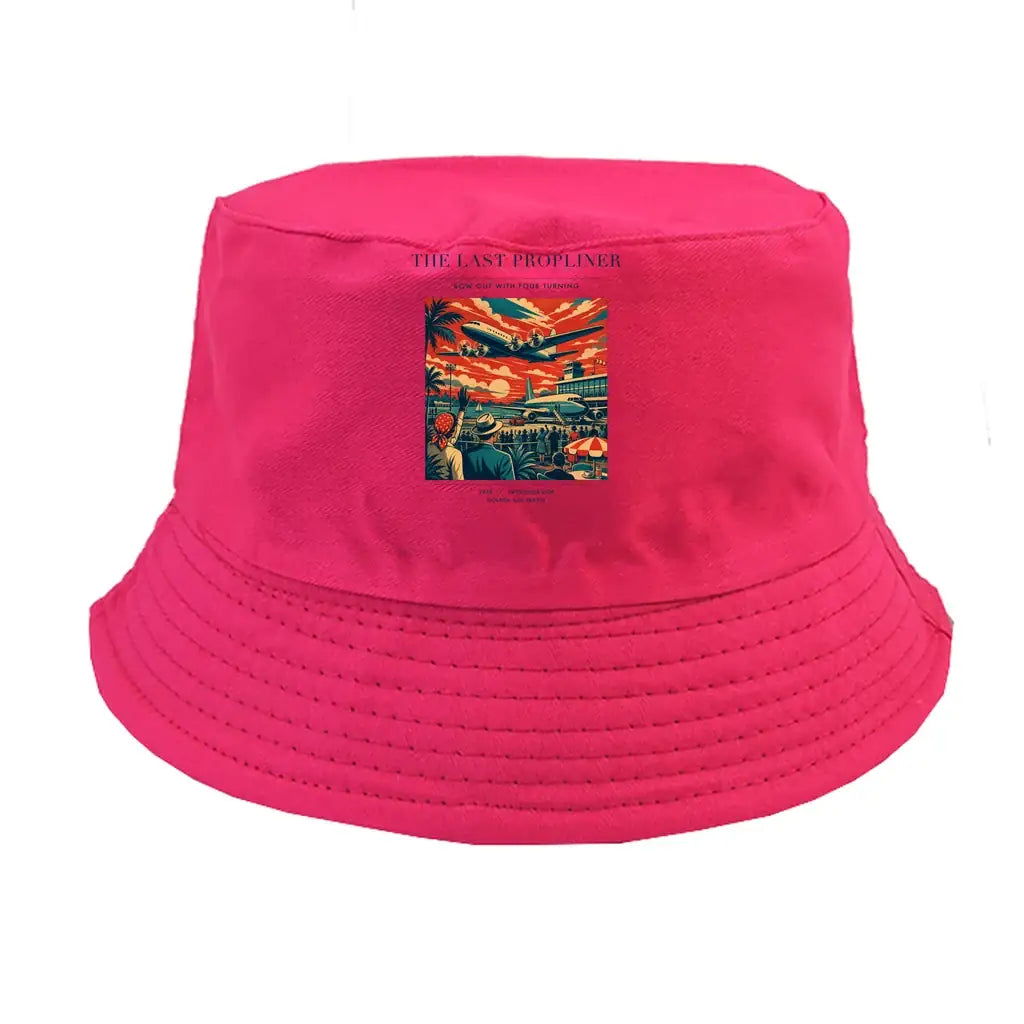 The Last Propliner summer hat - pink