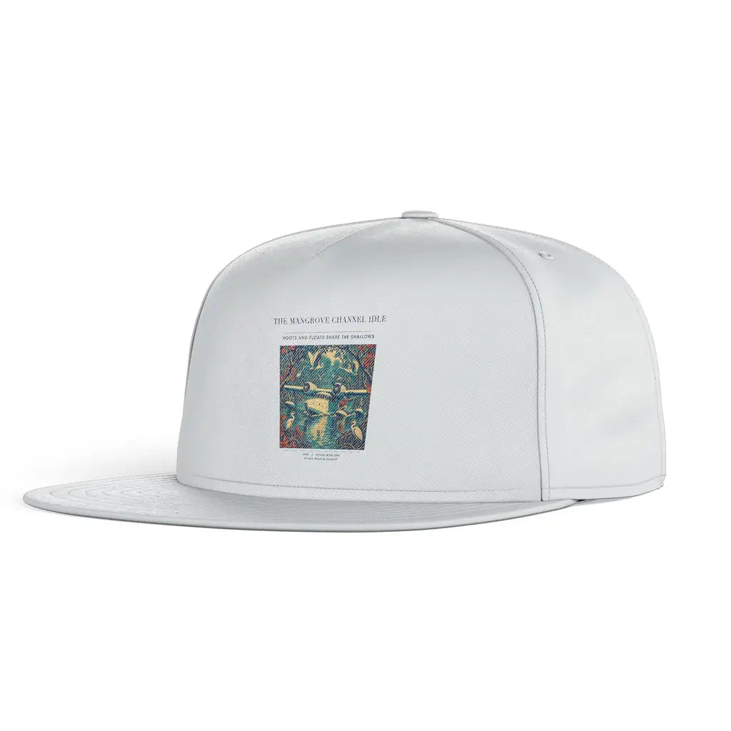 The Mangrove Channel Idle snapback - white