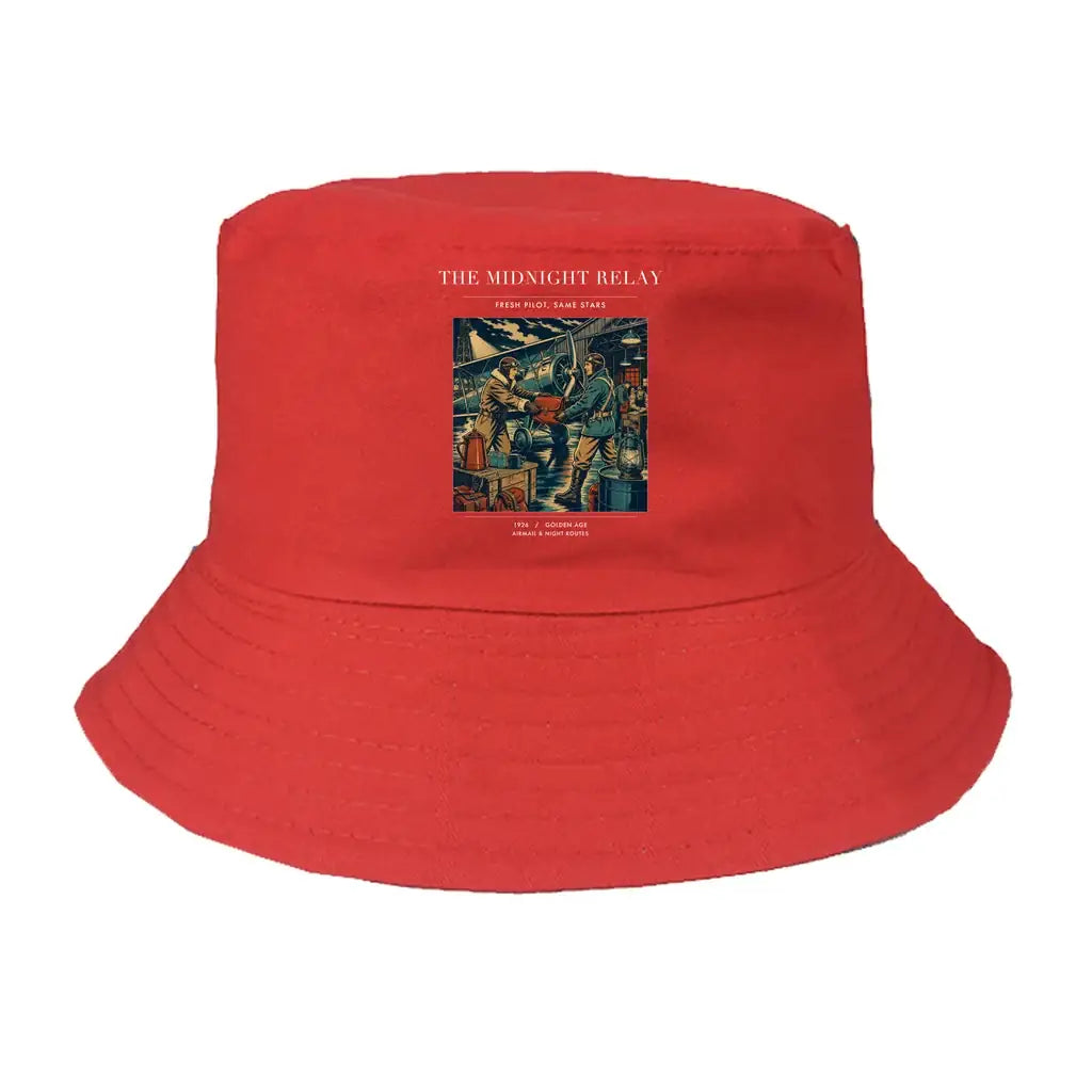The Midnight Relay summer hat - red