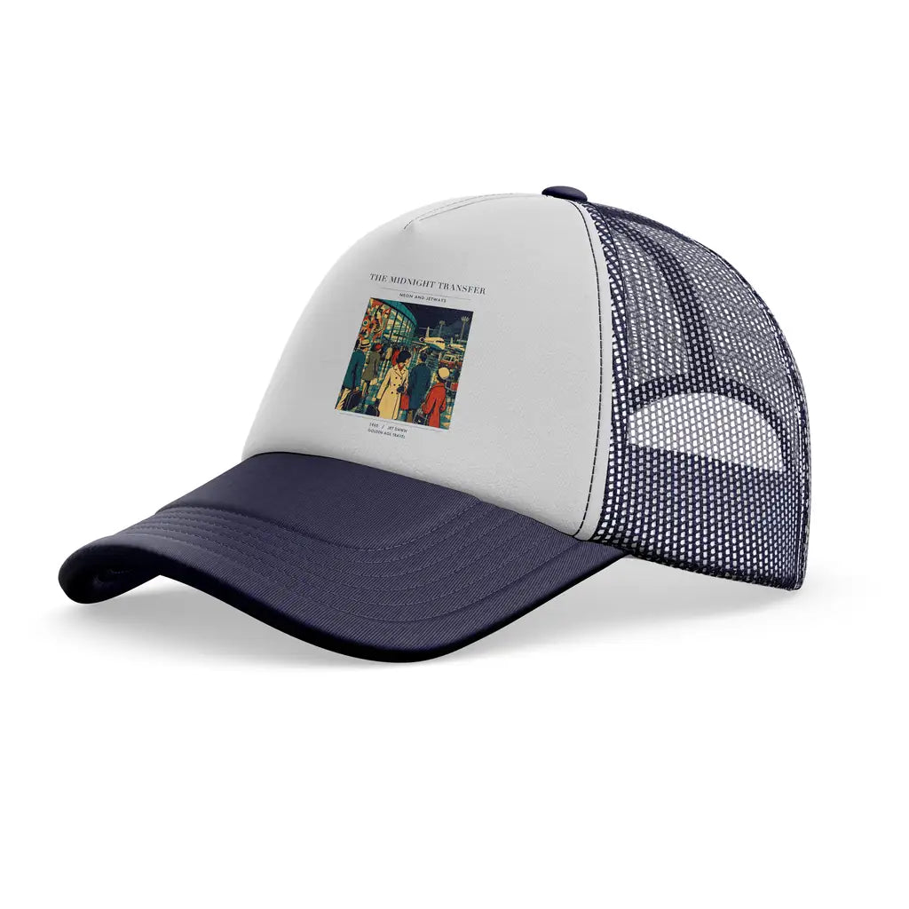 The Midnight Transfer trucker cap - dark blue