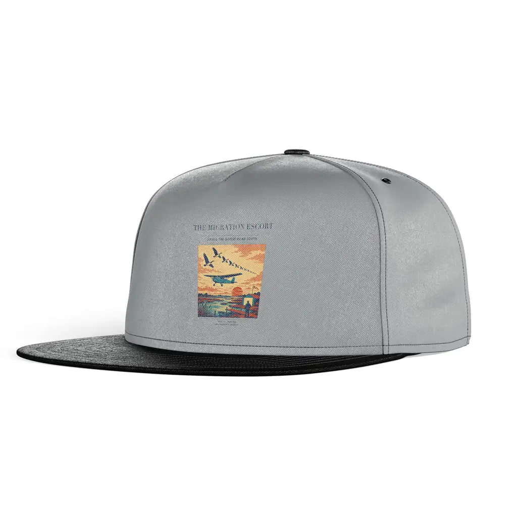 The Migration Escort snapback - gray & black