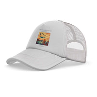 Thumbnail for The Migration Escort trucker cap - white