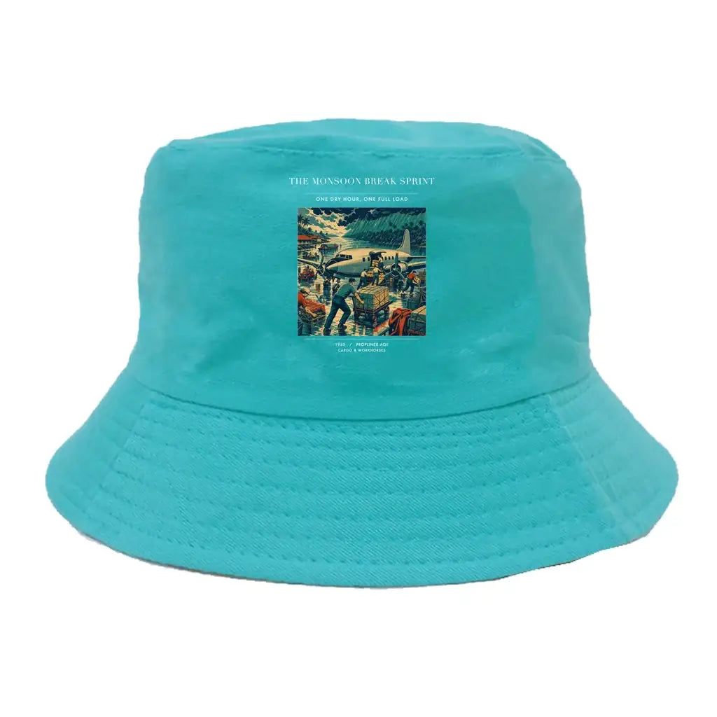 The Monsoon Break Sprint summer hat - green